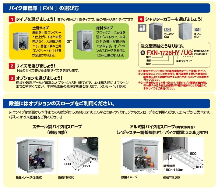 イナバガレージ イナバガレージカスタム バイクガレージ製作販売 アトミック 福岡 北九州 九州